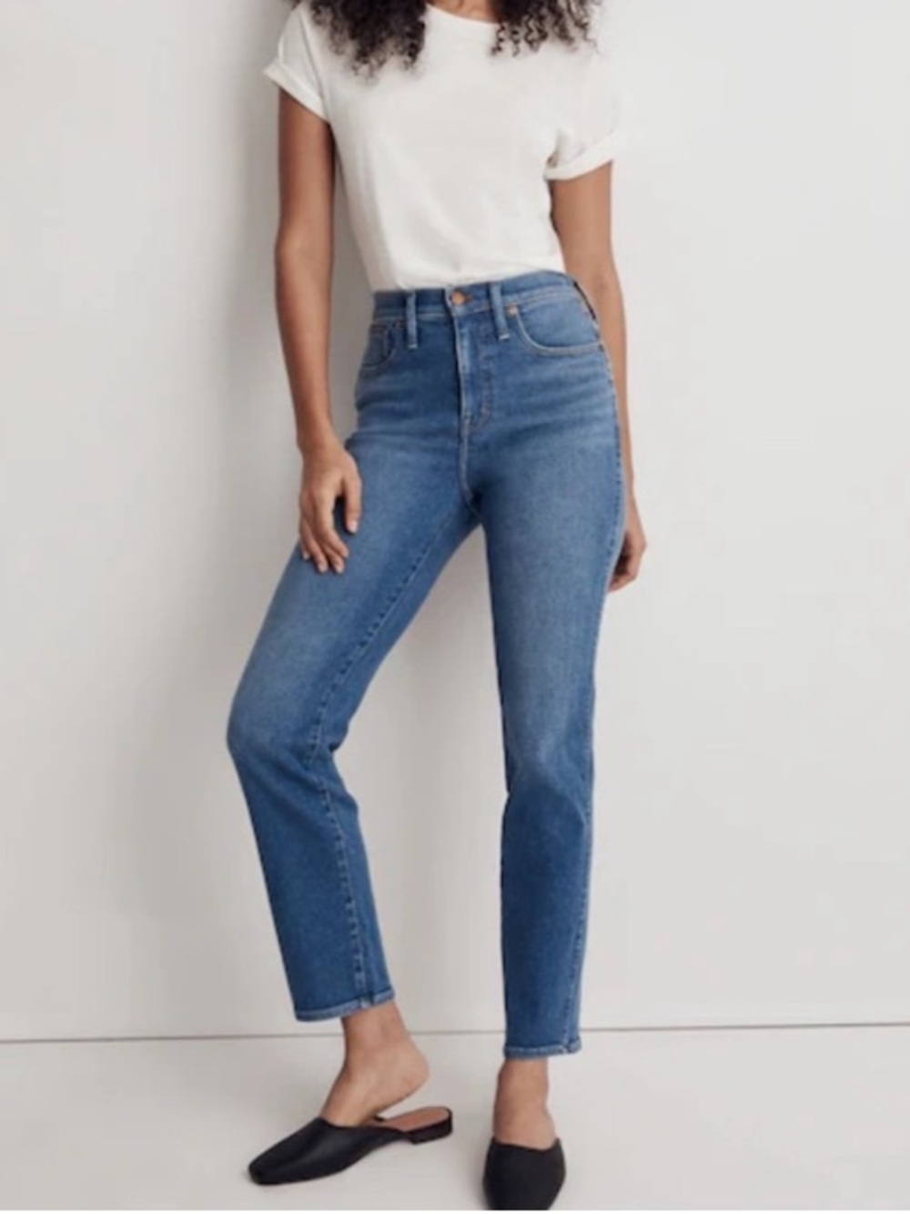 Madewell Stovepipe denim jeans straight leg like new! Sz 29